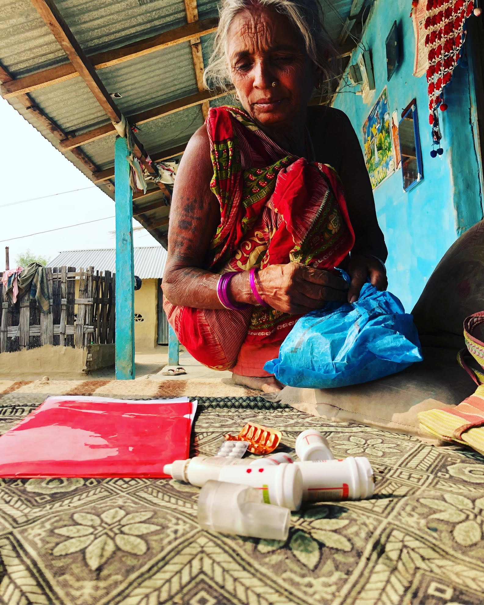 User healthcare scene